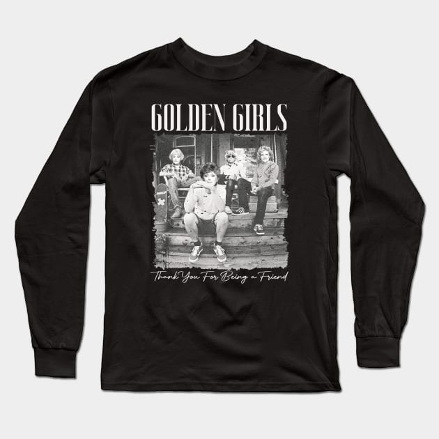 VINTAGE GOLDEN GIRLS Long Sleeve T-Shirt by susahnyages